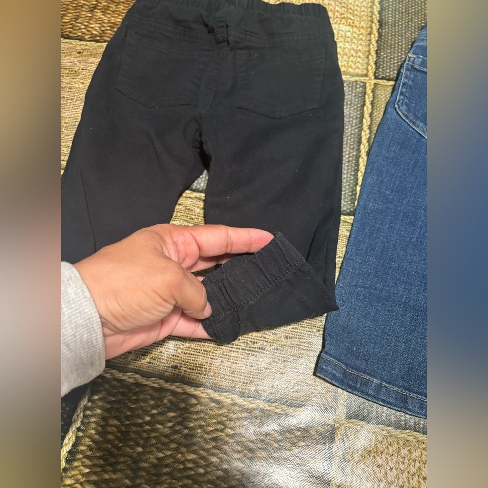 Cat&jack and garanimales Kids Jeans - Classic Blue and Black Trio size 18M - Picture 9 of 10